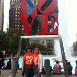 Anne and Tracy in Philly