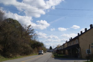 Old coal patch town near Chartiers Creek, Houston, PA